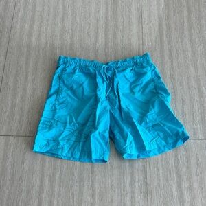 Lacoste Vibrant Blue Swim Trunks Like New
